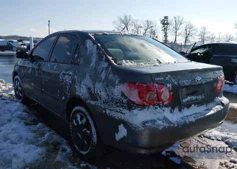 2008 Toyota Corolla Le z USA, uszkodzony, nr VIN 2T1BR30E28C885993